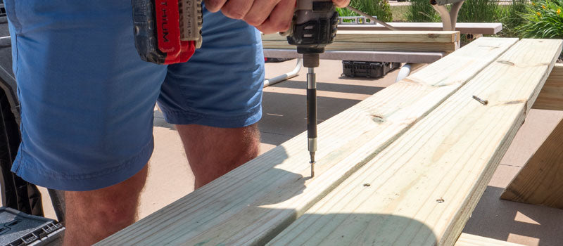 Picnic Table Installation