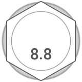 bolt head marking 8.8