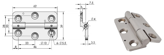 Step Hinges