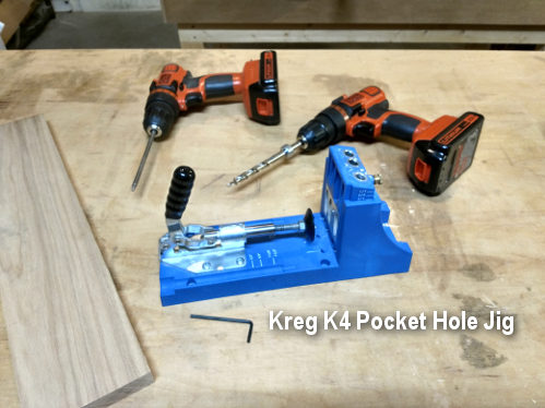 Kreg pocket hole joinery jig the K4