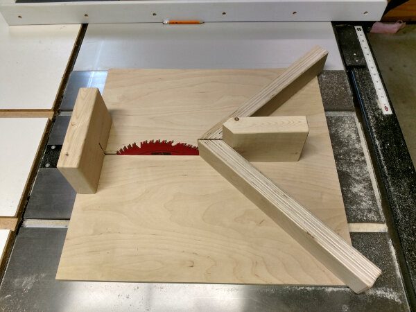 table saw miter sled