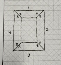 Sketch of frame layout