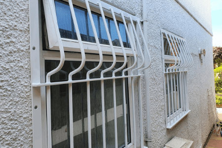 fixed window bars